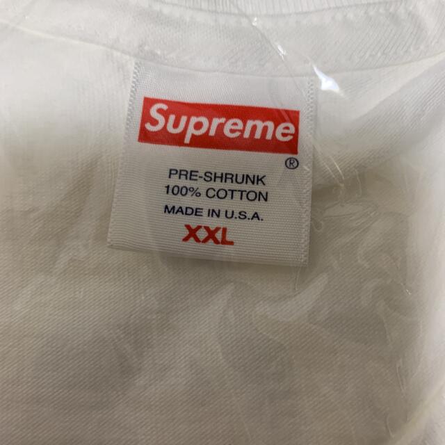 Tシャツ/カットソー(半袖/袖なし)Supreme Classic Logo Tee White 22SS XXL