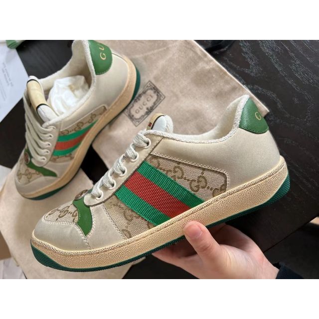 定番即納 Gucci グッチスニーカーの通販 by Vaughn's shop｜グッチならラクマ