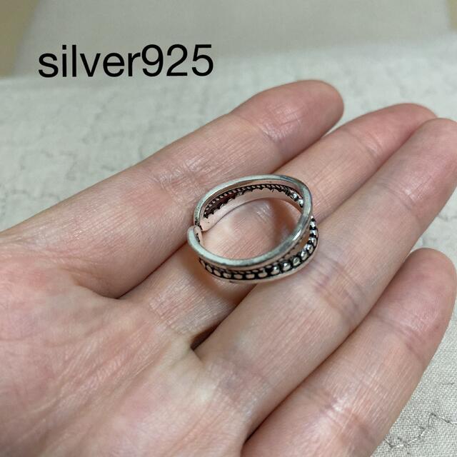 TODAYFUL(トゥデイフル)のつぶつぶ デザイン リング 指輪 silver925 シルバー925 レディースのアクセサリー(リング(指輪))の商品写真