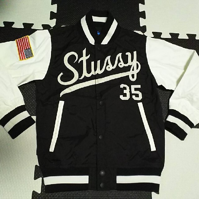 STUSSY - 希少ステューシー35周年☆星条旗ボタンナップ濃紺 STUSSY - 希少ステューシー35周年☆星条旗ボタンナップ濃紺