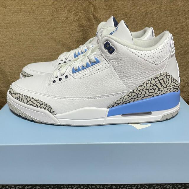 【希少】AIR JORDAN 3 RETRO 'UNC' US12/30㎝ | フリマアプリ ラクマ