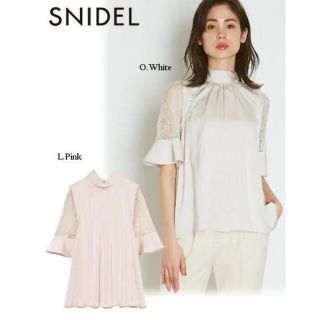 スナイデル(SNIDEL)のsnidel サテンシアースリーブブラウス(シャツ/ブラウス(長袖/七分))