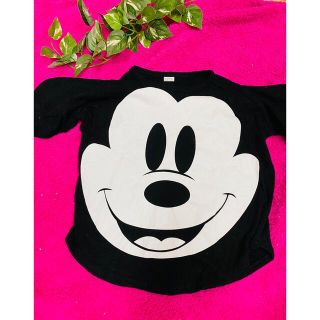 ディズニー(Disney)のディズニー　ミッキー　半袖　シャツ　トップス　80(Ｔシャツ)