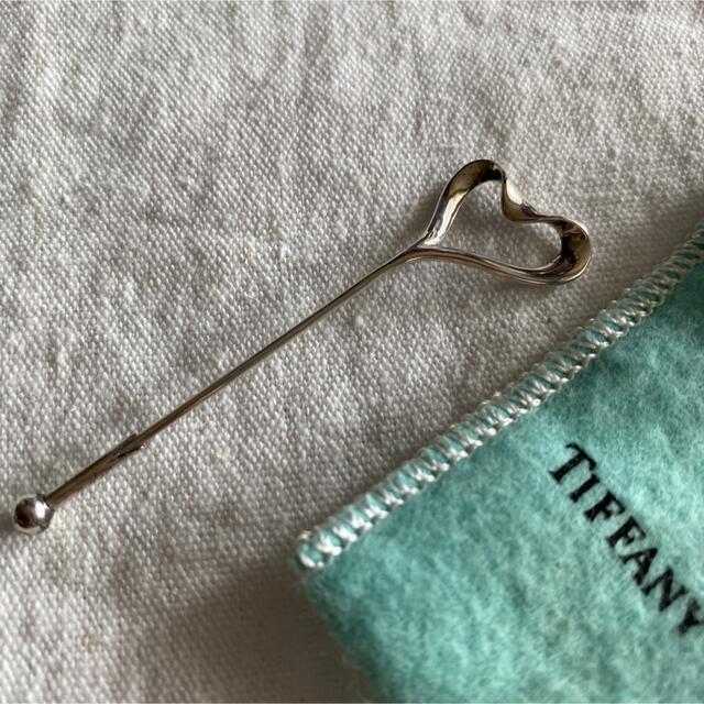 Tiffany & Co.(ティファニー)のTiffany ティファニー　ハートシルバーピンブローチ レディースのアクセサリー(ブローチ/コサージュ)の商品写真