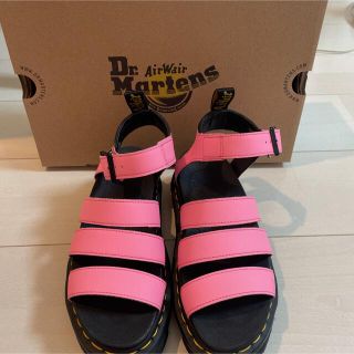 ドクターマーチン(Dr.Martens)のドクターマーチン　サンダル　ピンク　UK 4 23センチ　希少(サンダル)