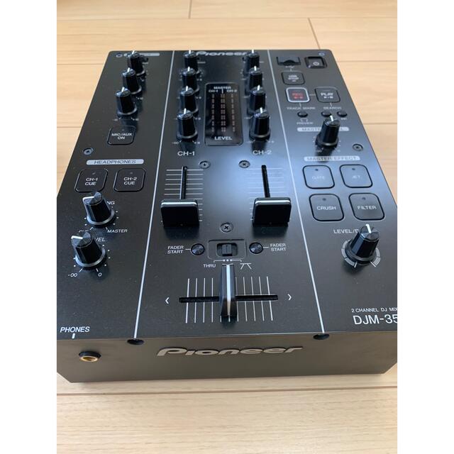 Pioneer(パイオニア)のDJM-350 録音機能搭載 2ch DJミキサー Pioneer 楽器のDJ機器(DJミキサー)の商品写真