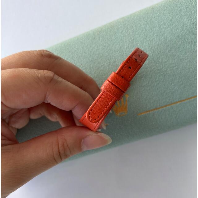 ROLEX - 【送料込み】ロレックス カメレオン純正ベルト オレンジ ROLEX - 【送料込み】ロレックス カメレオン純正ベルト オレンジ
