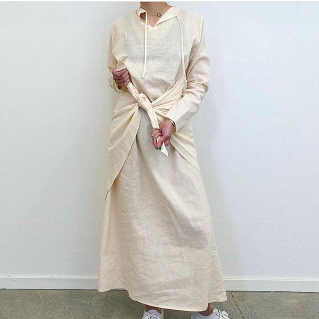 IENA(イエナ)のBASErange tenali dress linen レディースのワンピース(ロングワンピース/マキシワンピース)の商品写真