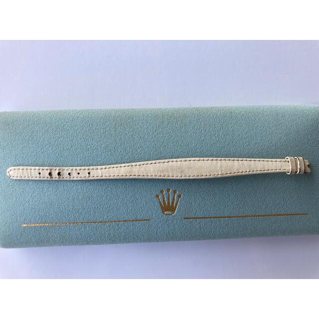 ROLEX - 【送料込み】ロレックス カメレオン純正ベルト ホワイト ROLEX - 【送料込み】ロレックス カメレオン純正ベルト ホワイト