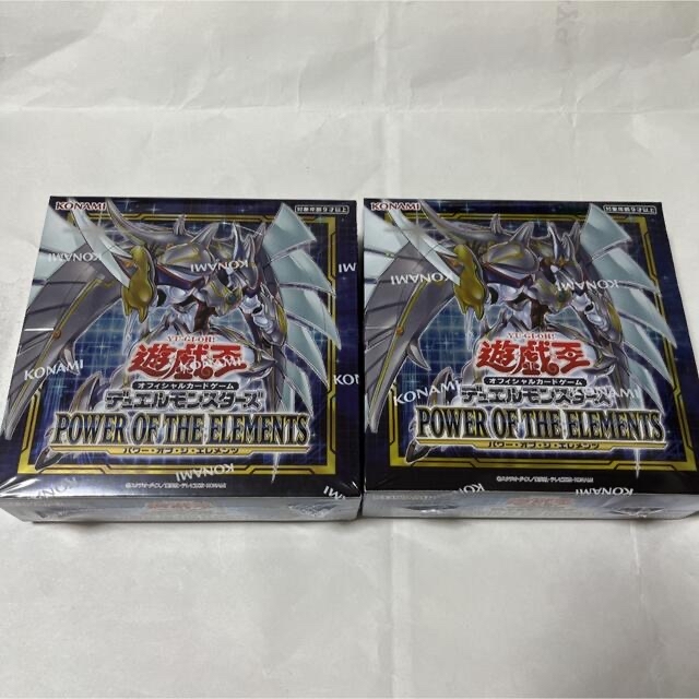 Box/デッキ/パック遊戯王　POWER OF THE ELEMENTS   2箱