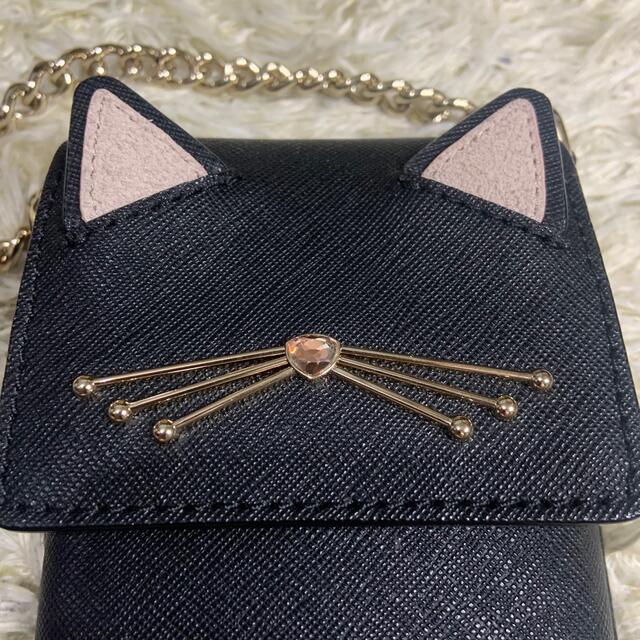 kate spade ♠︎ ケイトスペード スマホショルダー 黒猫 クロネコ kate spade ♠︎ ケイトスペード スマホショルダー 黒猫 クロネコ