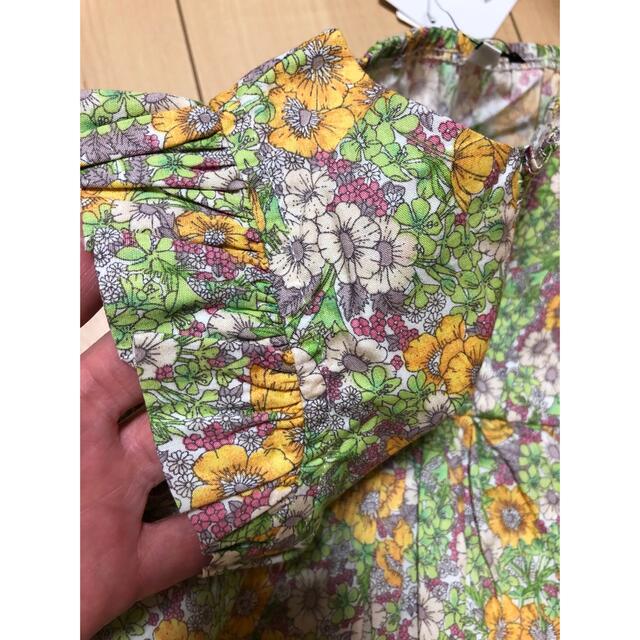 COCA コカ 花柄ワンピース  130 キッズ/ベビー/マタニティのキッズ服女の子用(90cm~)(ワンピース)の商品写真