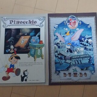 ディズニー(Disney)のピノキオ・ダンボのノート(ノート/メモ帳/ふせん)