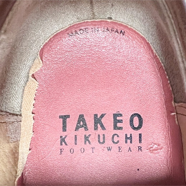 希少★TAKEO KIKUCHI スクエアローファー 厚底 ビットローファー