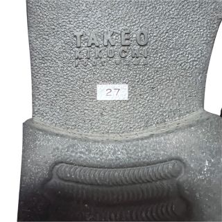 希少★TAKEO KIKUCHI スクエアローファー 厚底 ビットローファー