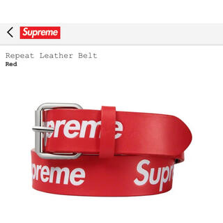 【新品】Supreme Repeat Leather Belt L/XL