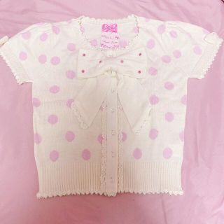 アンジェリックプリティー(Angelic Pretty)のドットリボンカーディガン(カーディガン)