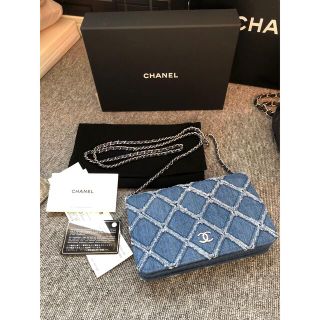 シャネル(CHANEL)のCHANELシャネルデニムチェーンウォレット(ショルダーバッグ)