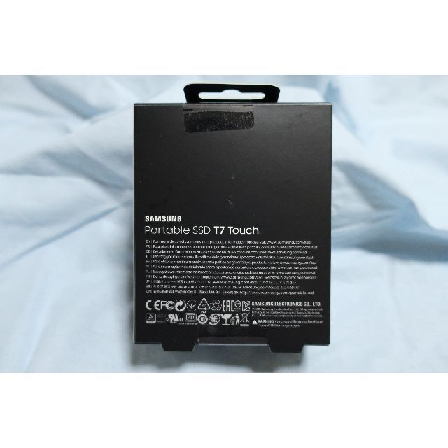 サムスン　ポータブルSSD　T7 Touch 2TB