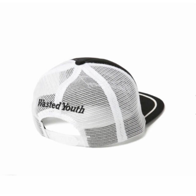 WYxBW MESH CAP Wasted Youth Budweiser 黒