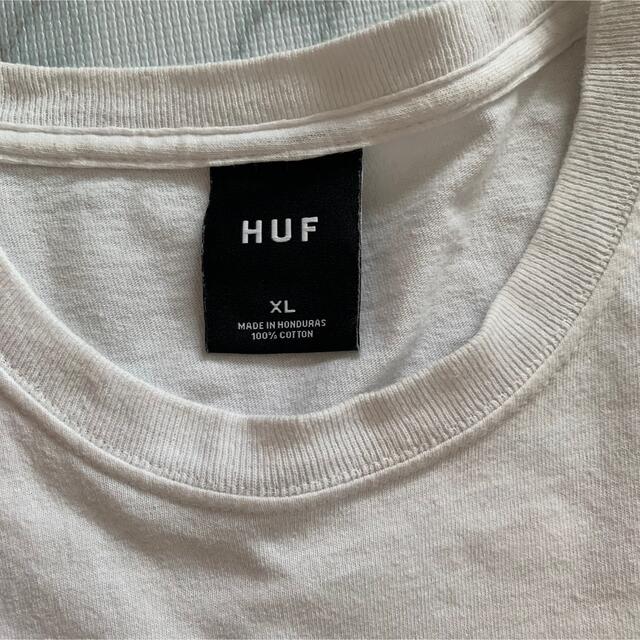 HUF(ハフ)のHUF ハフ 半袖 Tシャツ 国旗 ホワイト 白 XL メンズのトップス(Tシャツ/カットソー(半袖/袖なし))の商品写真