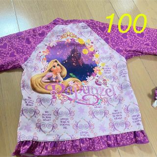 ディズニー(Disney)のディズニー　ラッシュガード　100  ラプンツェル(水着)