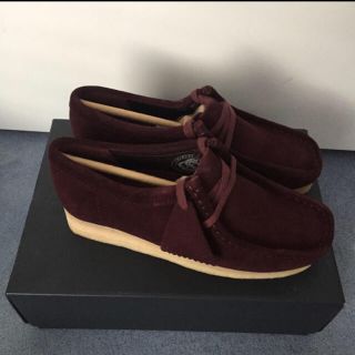 クラークス(Clarks)の☆新品☆クラークス＊ワラビーブーツ＊23cm(スリッポン/モカシン)