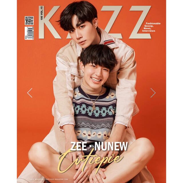 Cutie Pie Zee NuNew☆KAZZタイ雑誌2冊+フォトカード2種類の通販 by