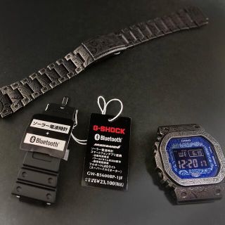 G-SHOCK GW-B5600フルメタル　ペイズリー柄極美品スマホソーラー