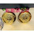 BEZ4☆ヴェルサーチ メデューサ イヤリング ゴールドカラー 保存袋