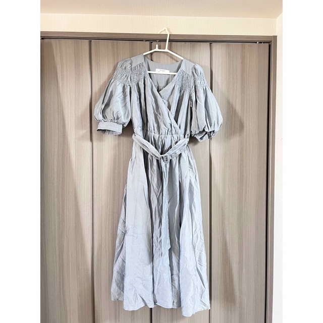 Her lip to(ハーリップトゥ)のAiry Volume Sleeve Dress レディースのワンピース(ロングワンピース/マキシワンピース)の商品写真