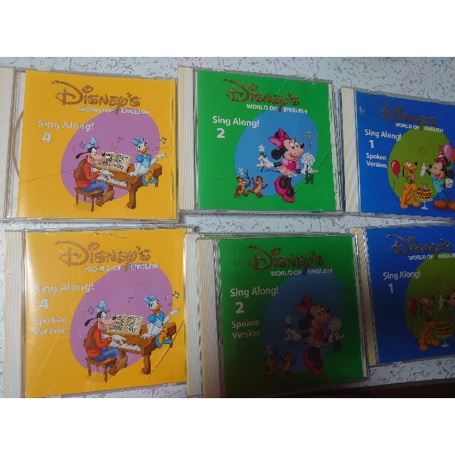 DWE　ディズニー　DVD　CD キッズ/ベビー/マタニティのおもちゃ(知育玩具)の商品写真