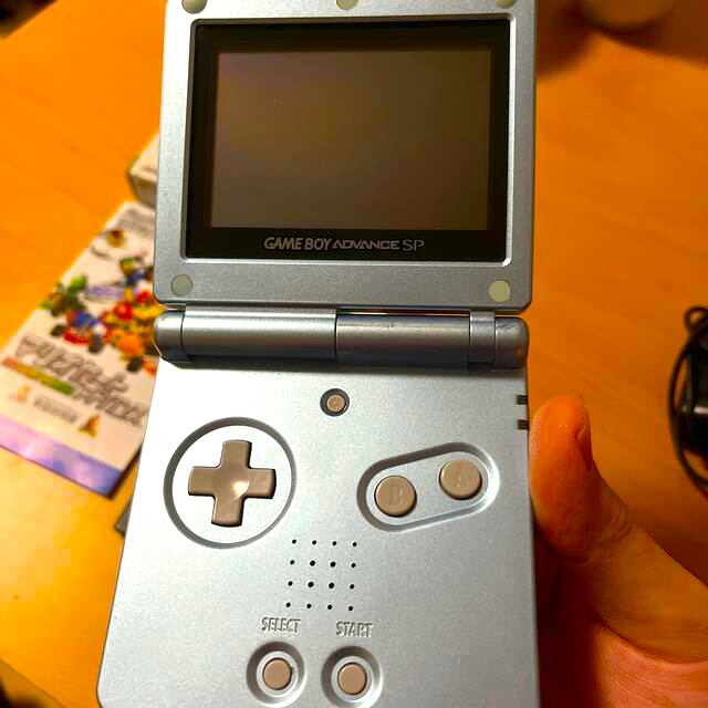GBA SP パールブルー　名作ゲームソフトセット 2