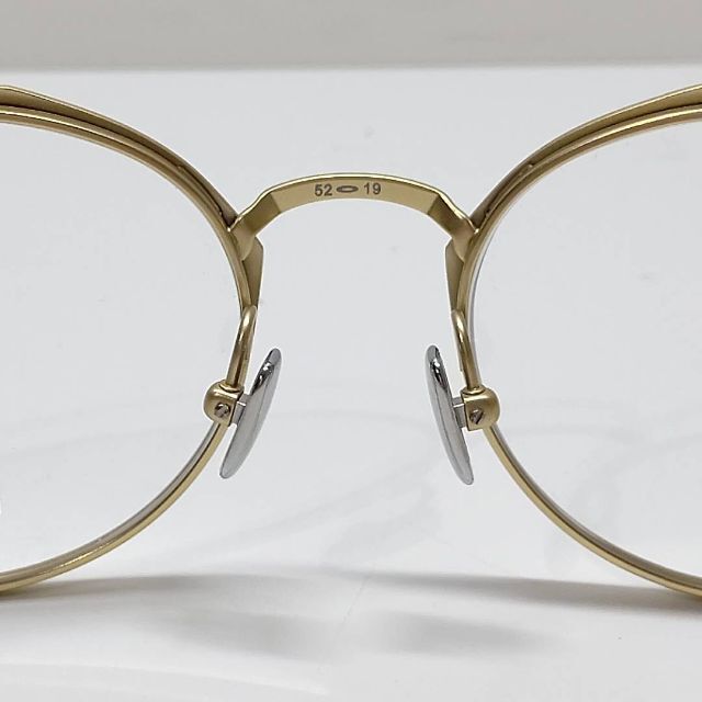 Oakley(オークリー)の【未使用】OAKLEY 眼鏡 メガネ ゴールド DEADBOLT デッドボルト メンズのファッション小物(サングラス/メガネ)の商品写真
