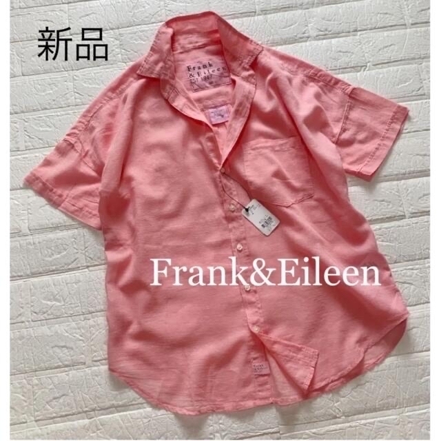 新品✨ Frank&Eileen  コットンボイルシャツ ROSE  半袖