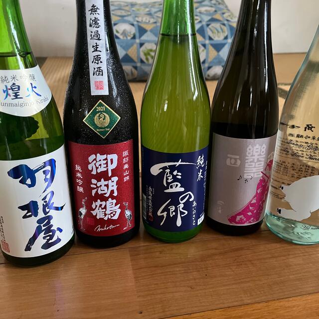 日本酒　四合瓶