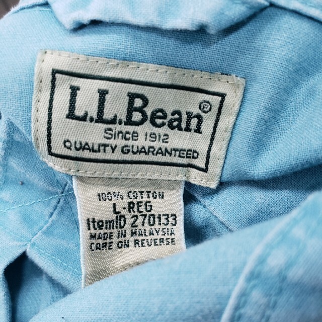 L.L.bean エルエルビーン　ワークシャツ　シャモアシャツ