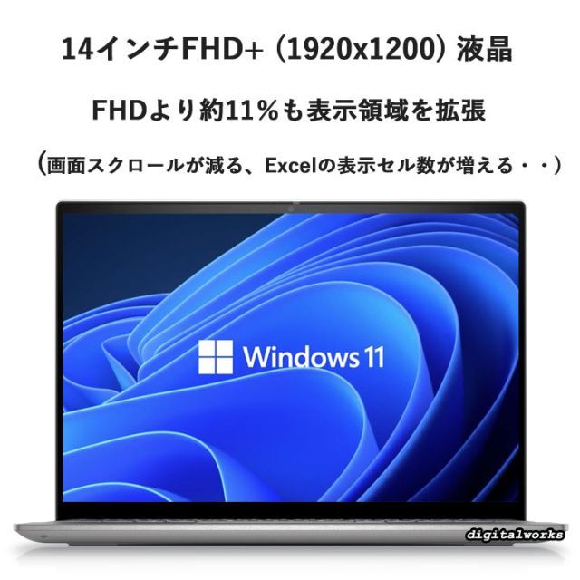 新品 DELL 14FHD+ Ryzen5 8GB 256GB WiFi6 指紋