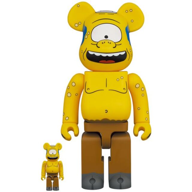 BE@RBRICK CYCLOPS WIGGUM 100％ & 400％