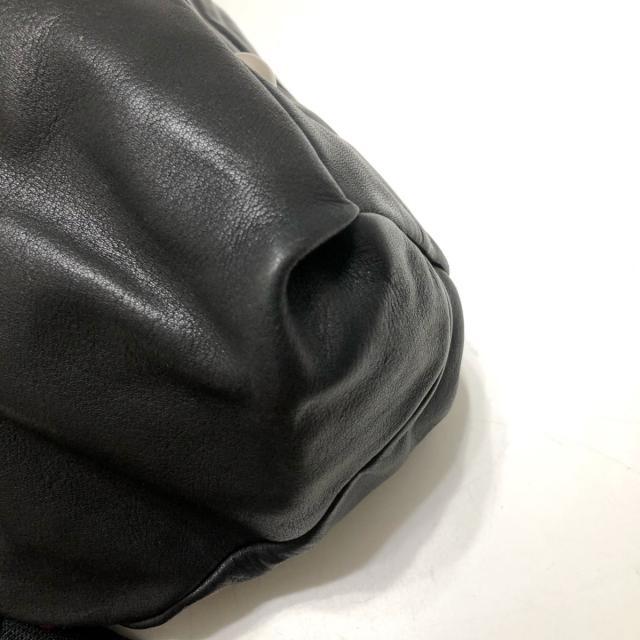 カワカワ カワカワ ショルダーバッグ - 黒 レザーの通販 by ブラン
