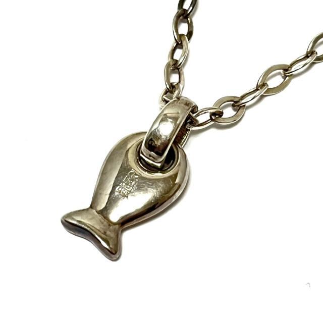 クリオブルー ネックレス - シルバー 魚の通販 by ブランディア クリオブルー ネックレス - シルバー 魚の通販 by ブランディア