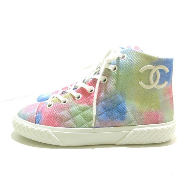 CHANEL - シャネル スニーカー 38 C レディース美品 の通販 by ブラン
