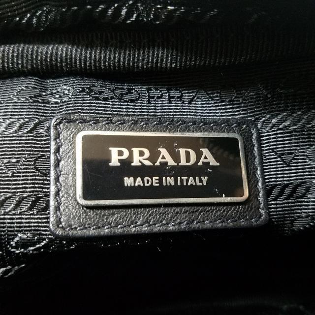 PRADA(プラダ)のプラダ ショルダーバッグ - 黒×ピンク レディースのバッグ(ショルダーバッグ)の商品写真