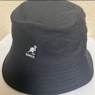 カンゴール(KANGOL)の新品未使用品 カンゴール バケットハット 帽子 ブラック ハット(ハット)