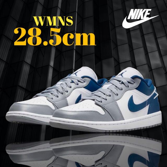 Nike WMNS Air Jordan 1 Low Grey and Blue