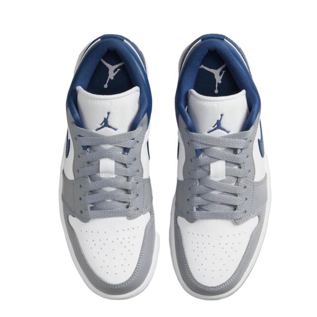 Nike WMNS Air Jordan 1 Low Grey and Blue