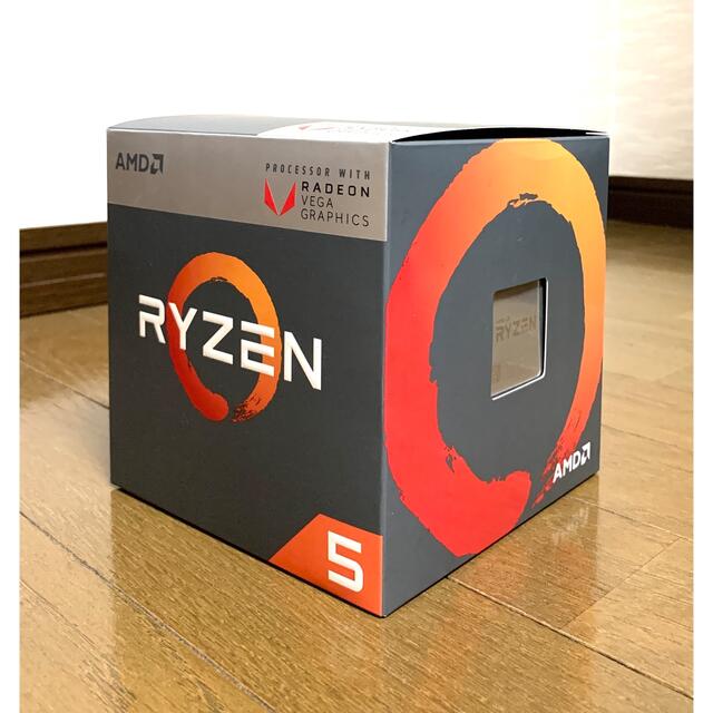 AMD Ryzen 5 2400G クーラー付き