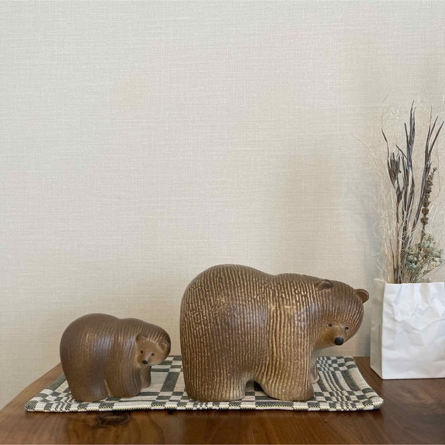 新品 リサラーソン ベア 親子 | www.innoveering.net