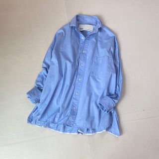 ティッカ(TICCA)の美品✨ティッカ シャツ ブラウス 日本製 タック 綿 オーバーサイズ 夏服(シャツ/ブラウス(長袖/七分))