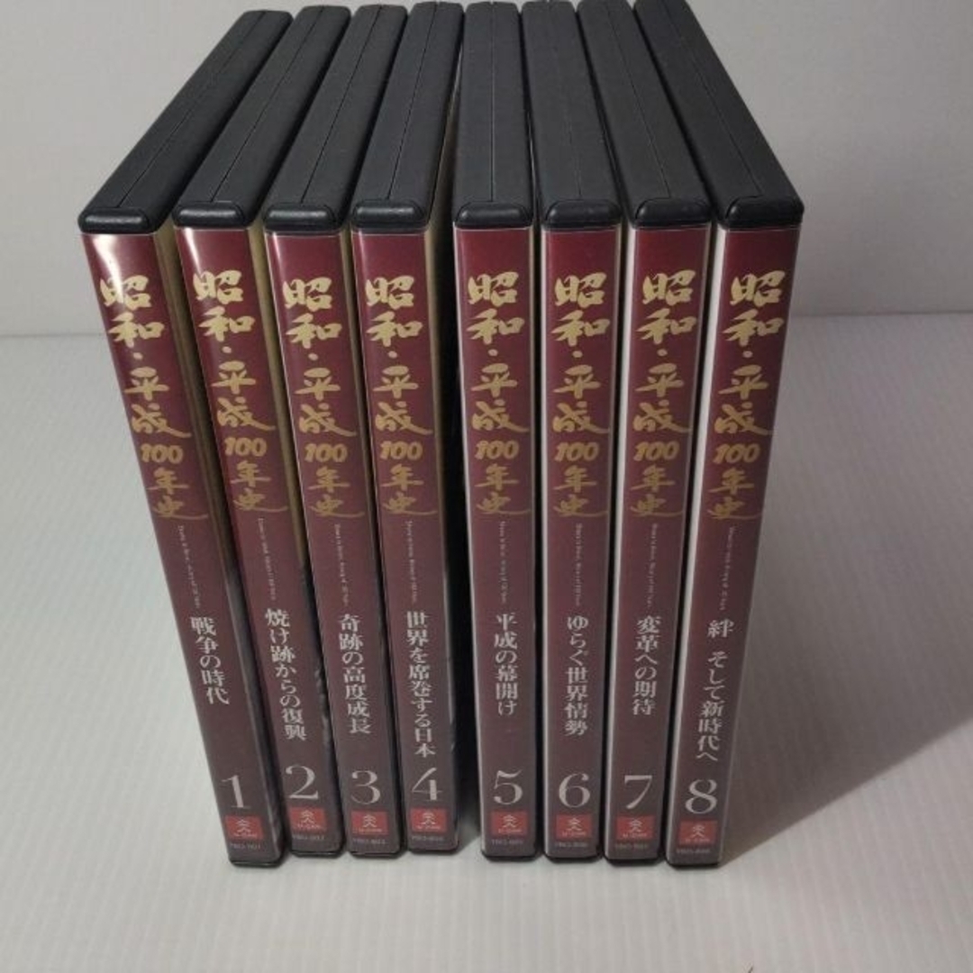 昭和・平成100年史 DVD 全8巻 ユーキャン